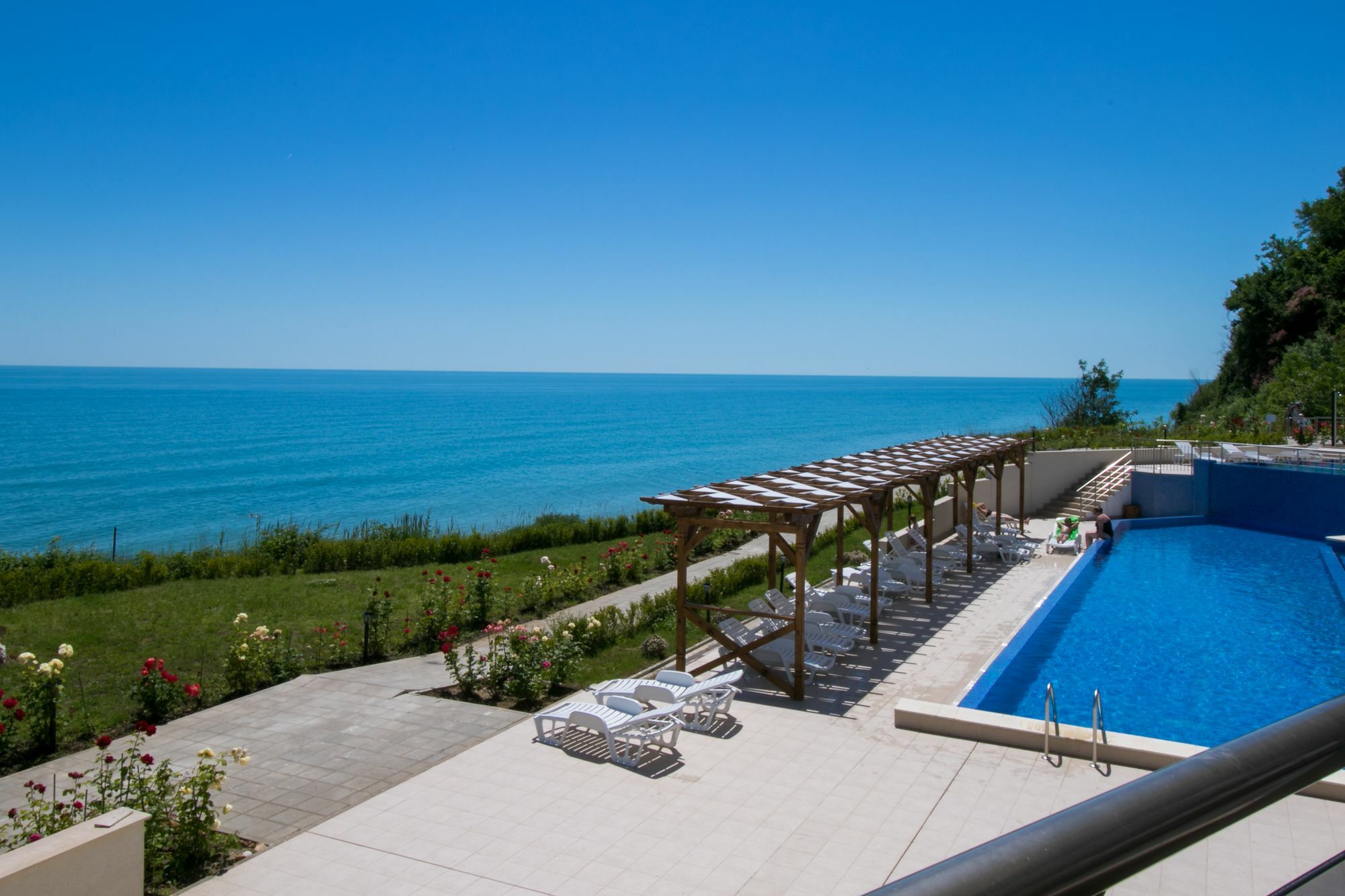 Byala Vista Cliff Apartments Eksteriør bilde