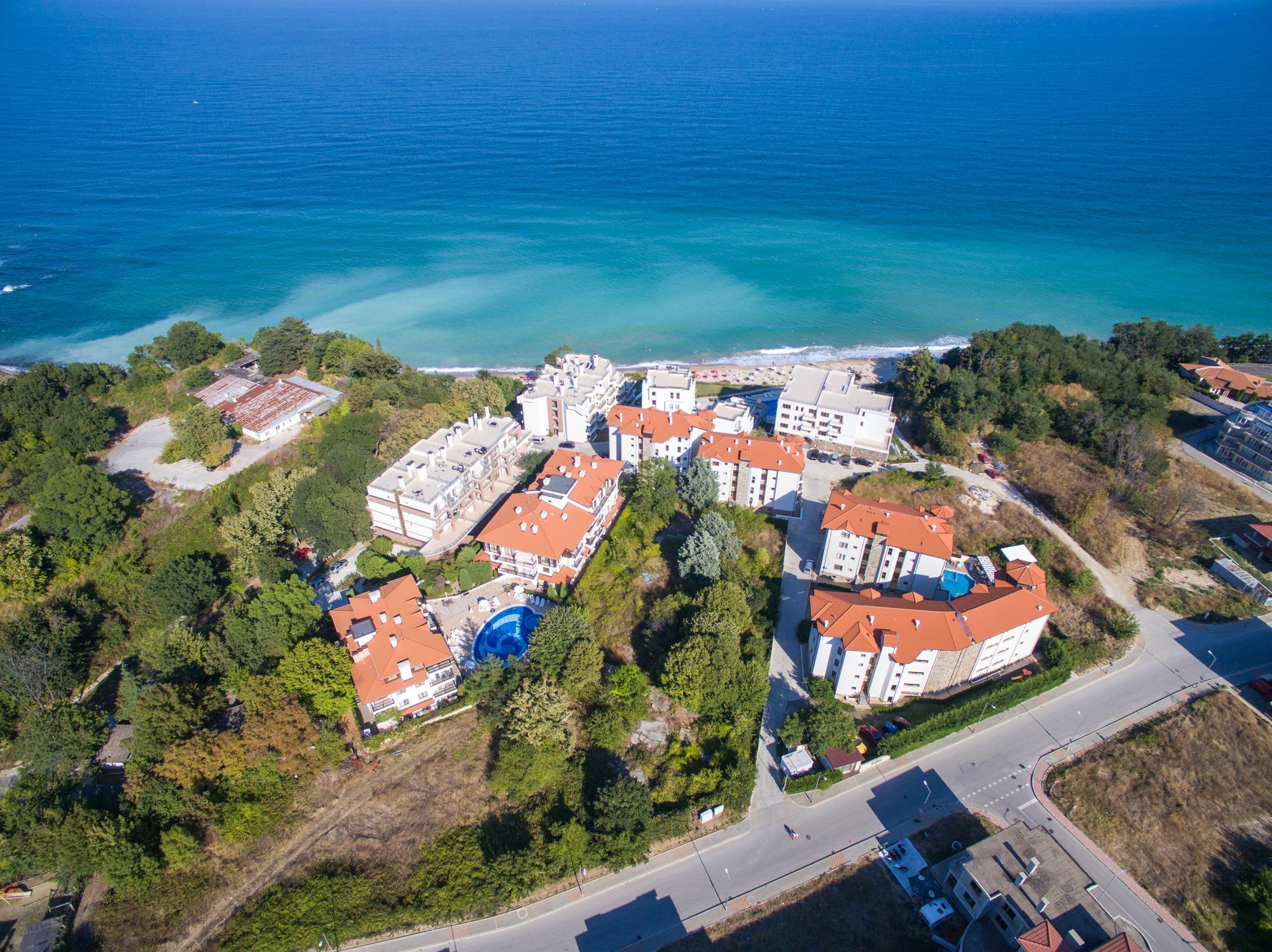 Byala Vista Cliff Apartments Eksteriør bilde