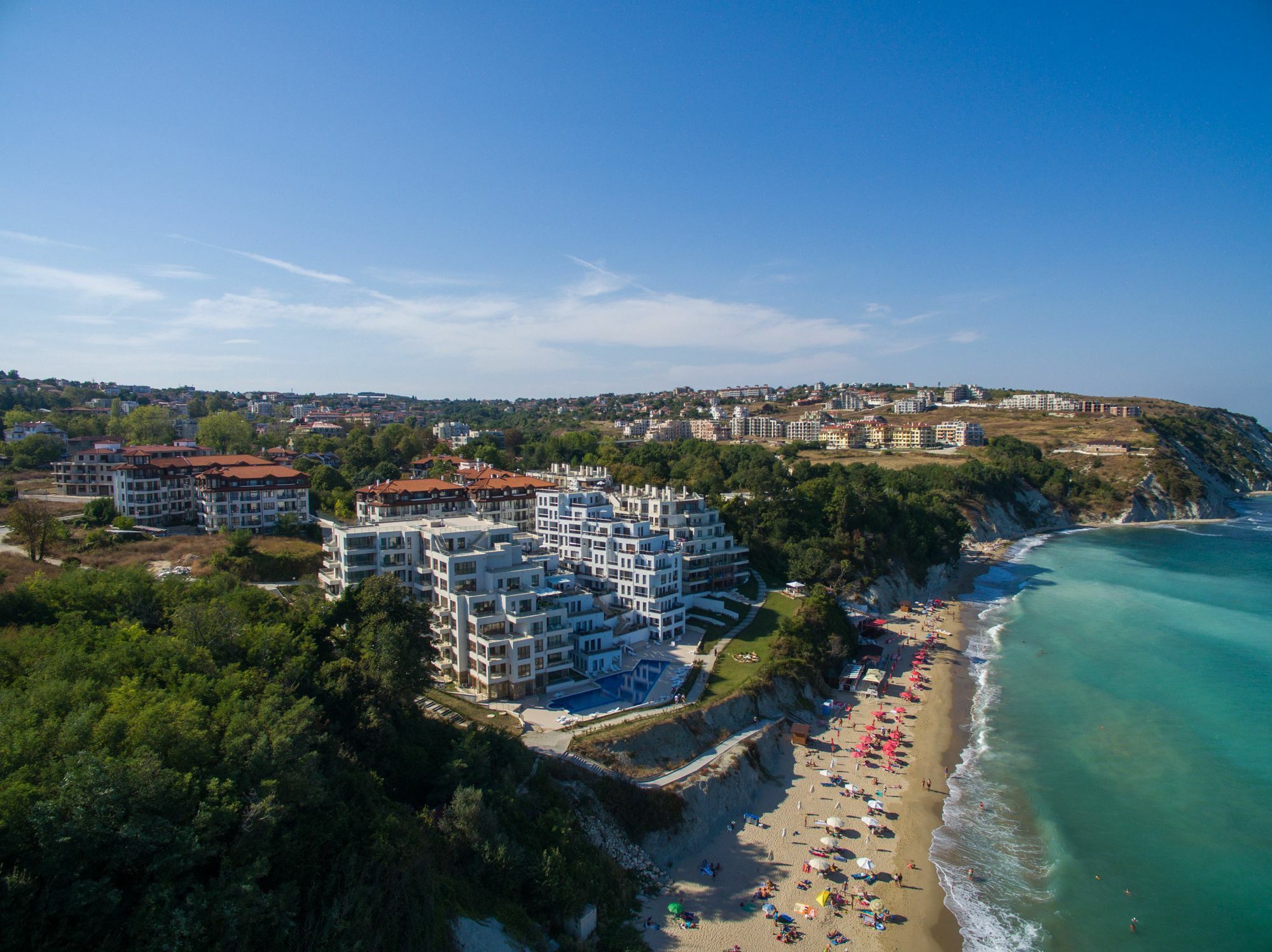 Byala Vista Cliff Apartments Eksteriør bilde